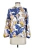 Zara Basic Blue 3/4 Sleeve T-Shirt Size S - photo 1
