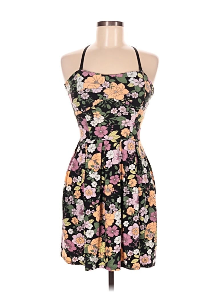 Pre-owned Derek Heart Cocktail Dress In Black