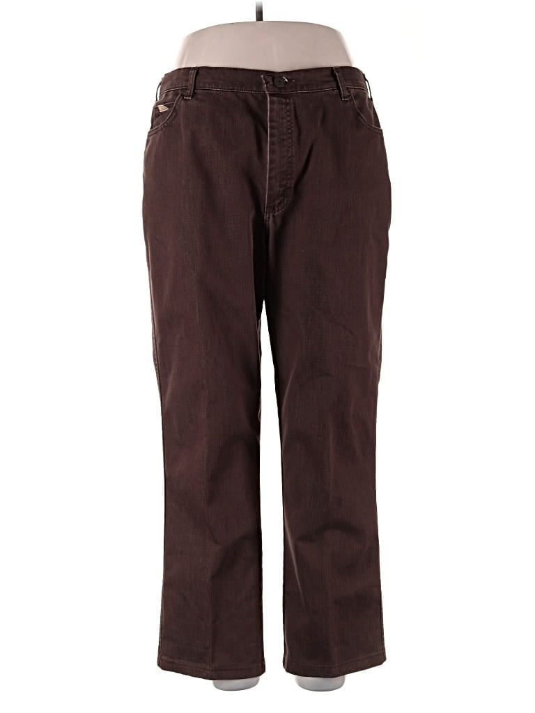 Pre-owned Lee Jeans In Brown