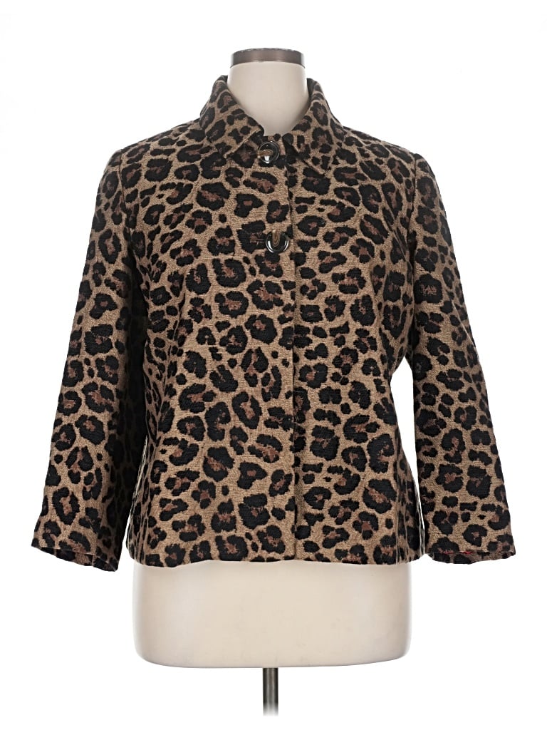 Pre-owned Chico's Jacket In Brown