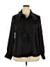 ELOQUII Black Long Sleeve Blouse Size 2X (estimated) - photo 1