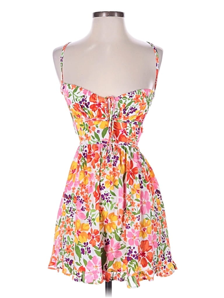 Pre-owned Sky To Moon Cocktail Dress In Orange