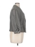 Venezia Chevron-herringbone Gray Black Blazer Size 14/16 - photo 4