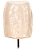 Greylin Metallic Ivory Formal Skirt Size M - photo 1