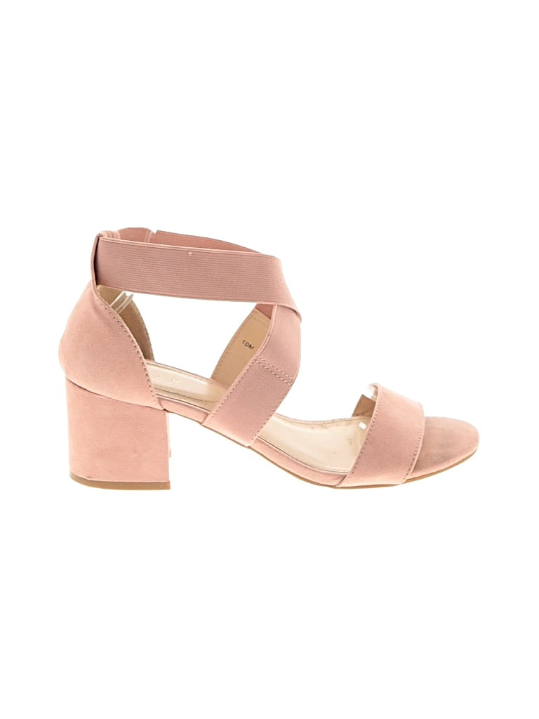 Pre-owned Liz Claiborne Sandals In Pink