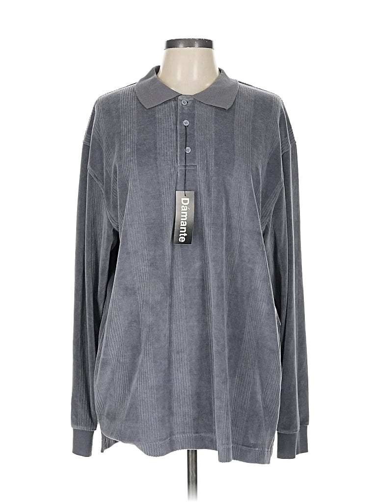 Assorted Brands Pullover Sweater In Gray