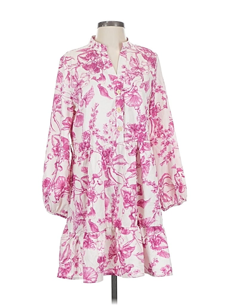 Pre-owned Chicwish Casual Dress In Pink