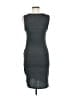 Leith Solid Gray Casual Dress Size M - photo 2