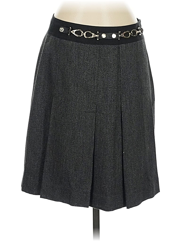 Pre-owned Etcetera Formal Skirt In Gray