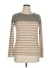 Pink Clover Metallic Tan Brown Pullover Sweater Size XL (estimated) - photo 1