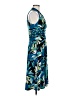 Evan Picone Tropical Blue Cocktail Dress Size 8 (petite) - photo 4
