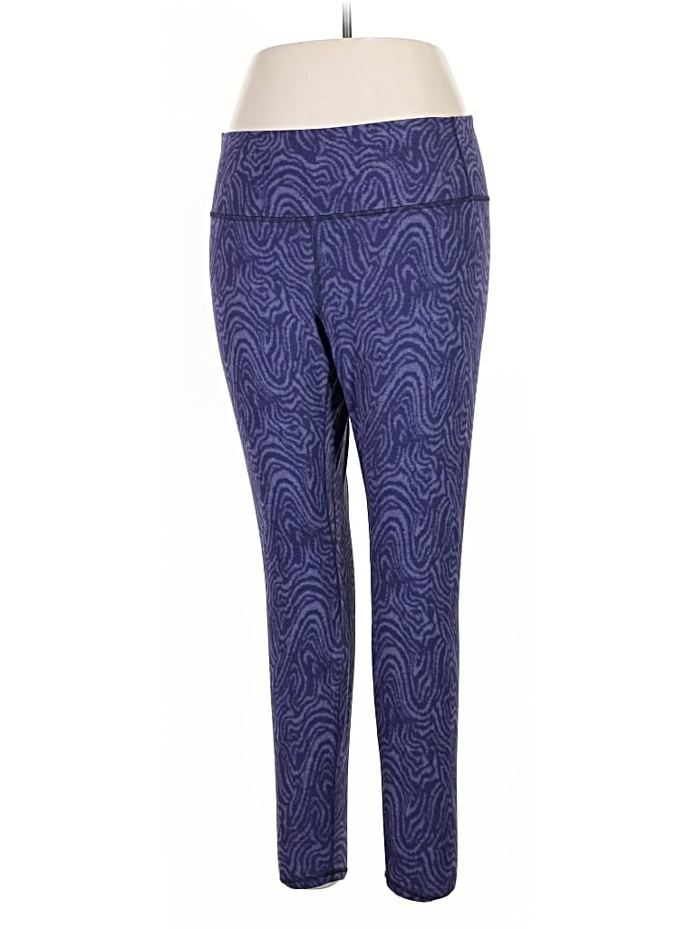 Pre-owned Patagonia Active Pants In Blue