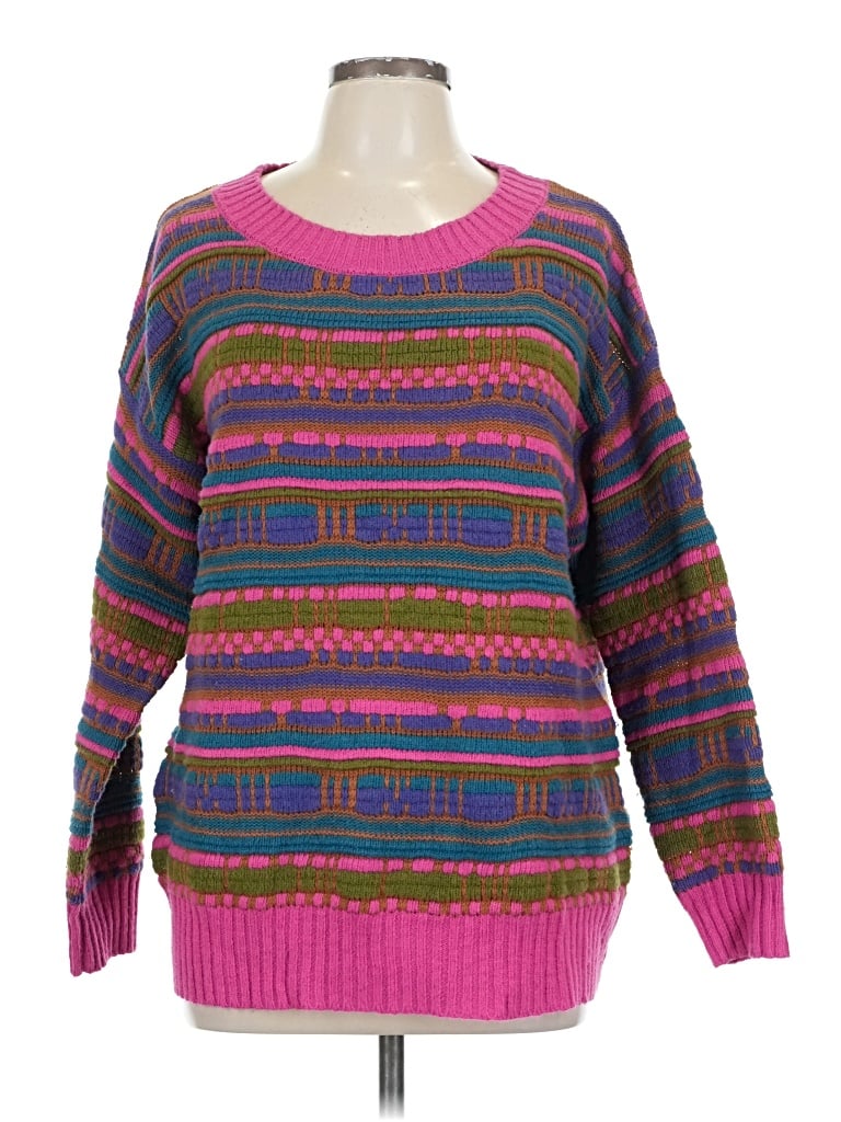 Pre-owned Wild Fable Pullover Sweater In Pink