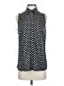 Etcetera 100% Viscose Black Sleeveless Blouse Size 4 - photo 1