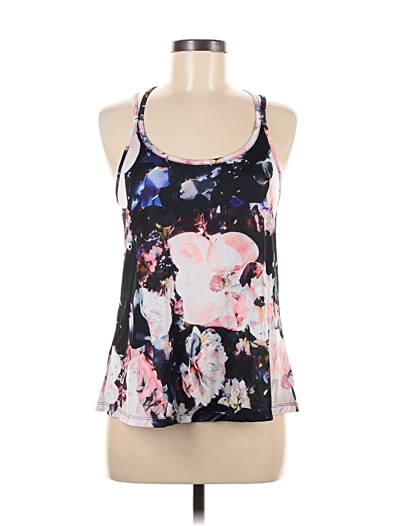 Pre-owned Active By Old Navy Tank Top Black Halter Neckline Tops