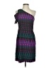 Gianni Bini Graphic Purple Cocktail Dress Size 4 - photo 1