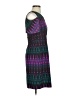 Gianni Bini Graphic Purple Cocktail Dress Size 4 - photo 4