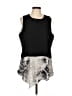 Neiman Marcus 100% Polyester Black Sleeveless Blouse Size L - photo 1