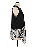 Neiman Marcus 100% Polyester Black Sleeveless Blouse Size L - photo 4