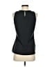 E3 by Etcetera 100% Silk Black Sleeveless Top Size 2 - photo 2