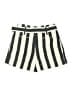 FRAME 100% Linen Stripes Ivory Shorts Size 0 - photo 2