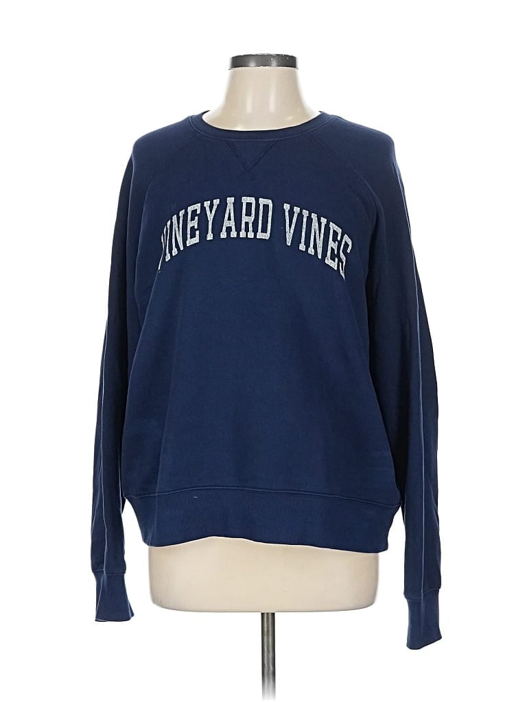 Pre-owned Vineyard Vines Sweatshirt In Blue