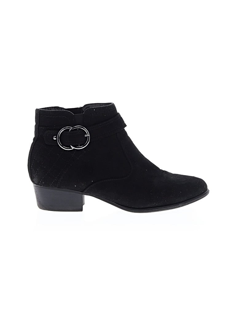 Pre-owned Unisa Ankle Boots In Black