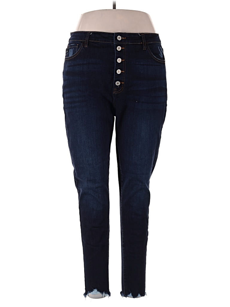 Pre-owned Kancan Jeans Jeans In Blue