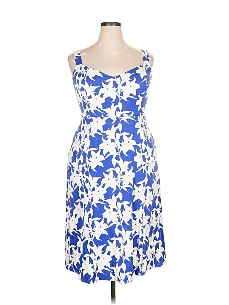 Pre-owned Market & Spruce Cocktail Dress In Blue