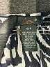 Dex 100% Polyester Animal Print Silver Short Sleeve Blouse Size S - photo 7