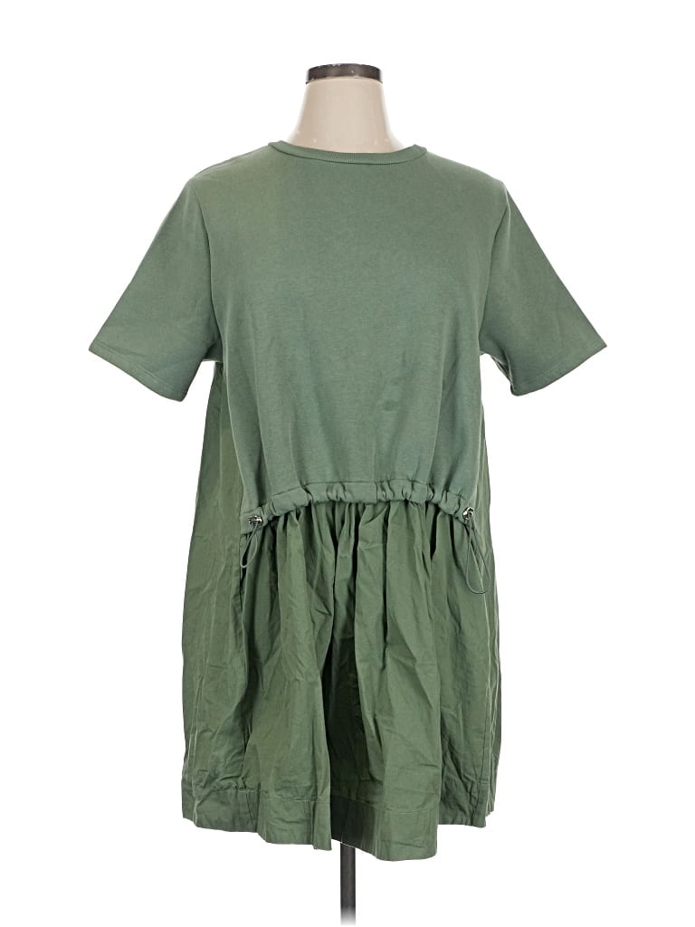 Pre-owned Pilcro Casual Dress In Green