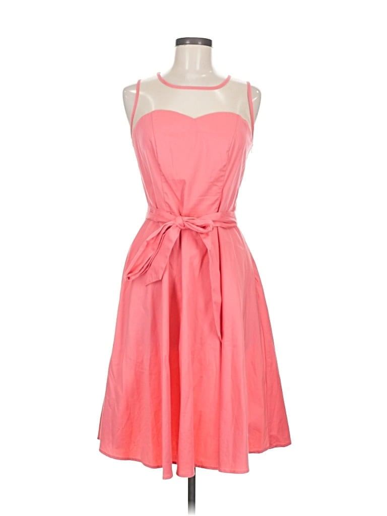 Pre-owned Assorted Brands Casual Dress In Pink