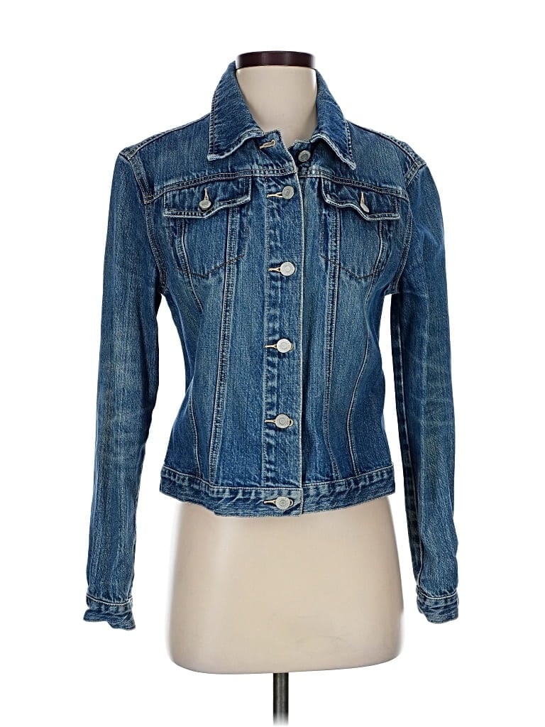 Pre-owned Gap Factory Store Denim Jacket In Blue