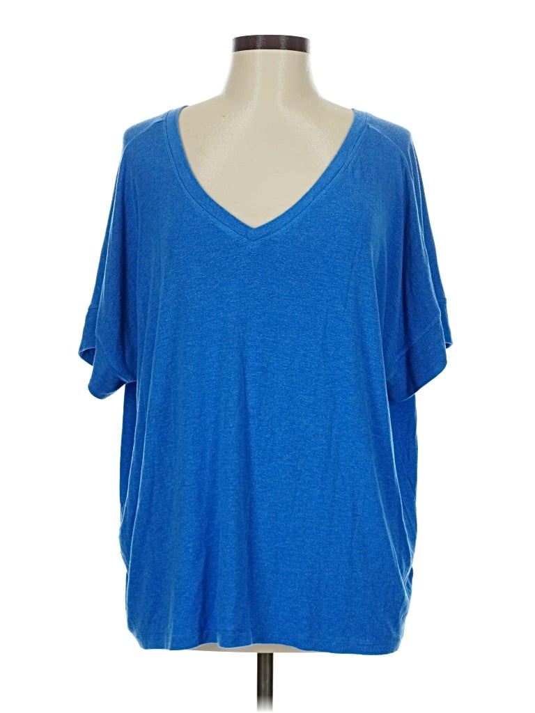 Pre-owned Cabi Short Sleeve T-shirt In Blue