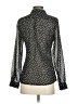 Assorted Brands 100% Polyester Polka Dots Black Long Sleeve Blouse Size EU 36 / US 6 - photo 2