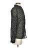 Assorted Brands 100% Polyester Polka Dots Black Long Sleeve Blouse Size EU 36 / US 6 - photo 4