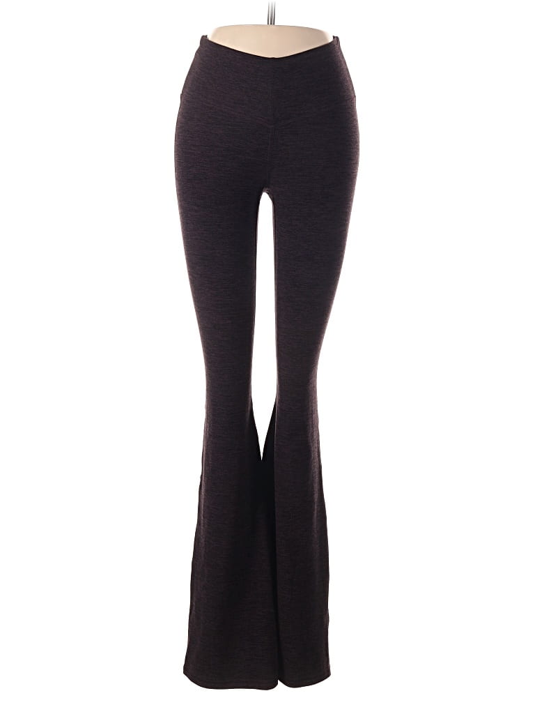 Pre-owned Fabletics Yoga Pants In Burgundy