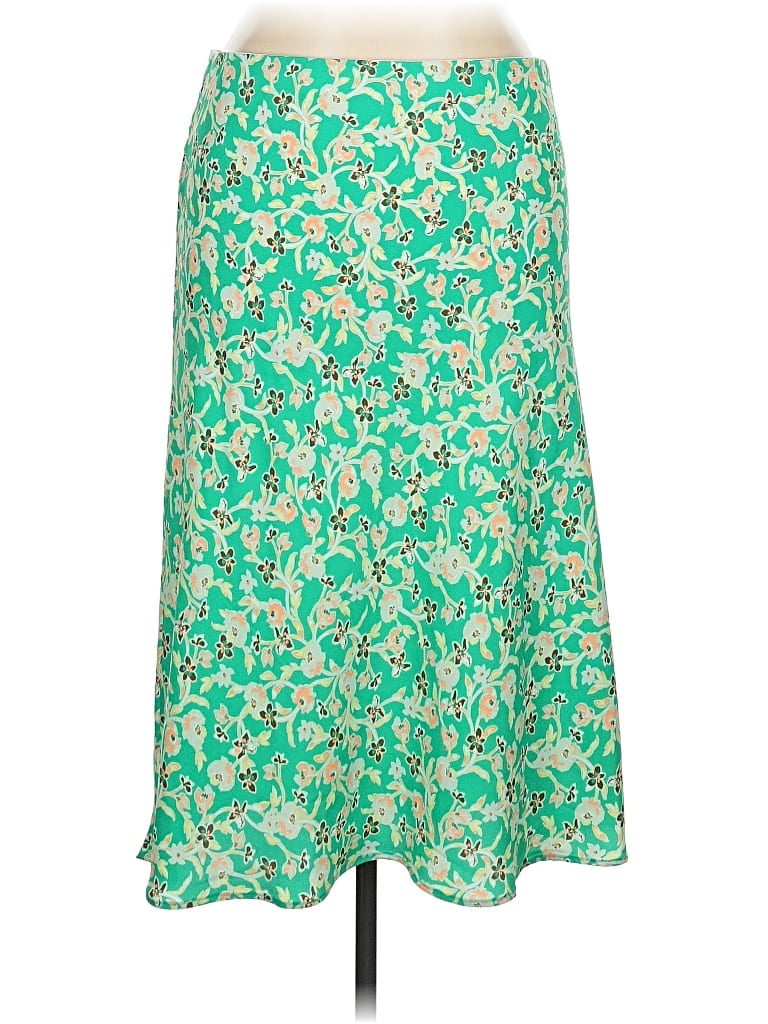 Pre-owned Ann Taylor Loft Outlet Casual Skirt In Green