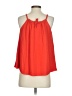 Wilfred 100% Polyester Orange Sleeveless Blouse Size XXS - photo 2