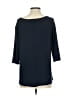 J.Jill Blue 3/4 Sleeve Top Size 3 - photo 2
