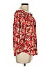 MELLODAY Red 3/4 Sleeve Blouse Size L - photo 4