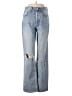 Denim Forum 100% Cotton Hearts Blue Jeans Size 26 waist - photo 1