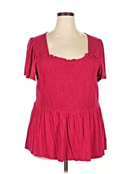 Lane Bryant Short Sleeve Blouse