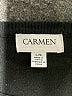 Carmen Carmen Marc Valvo Black Pullover Sweater Size L - photo 7