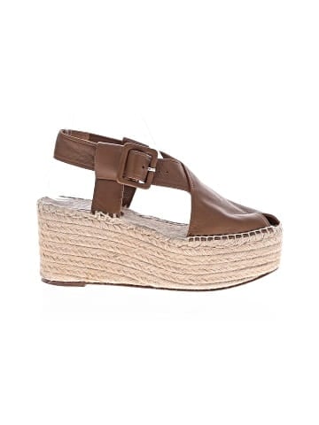 Céline Leather Espadrille Wedges (view 1)
