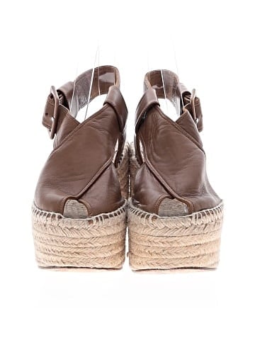 Céline Leather Espadrille Wedges (view 2)
