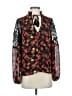 Guess 100% Polyester Black Long Sleeve Blouse Size XS - photo 1