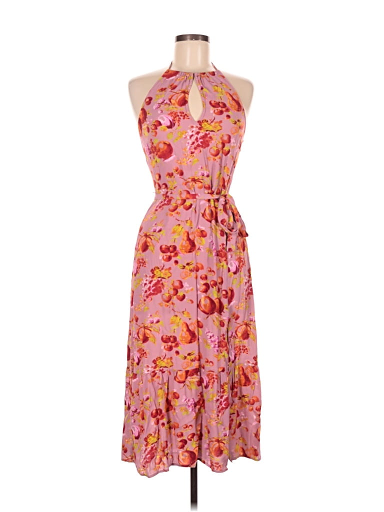 Pre-owned Paige Cocktail Dress In Pink