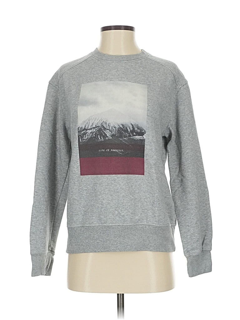 Pre-owned Prana Sweatshirt In Gray