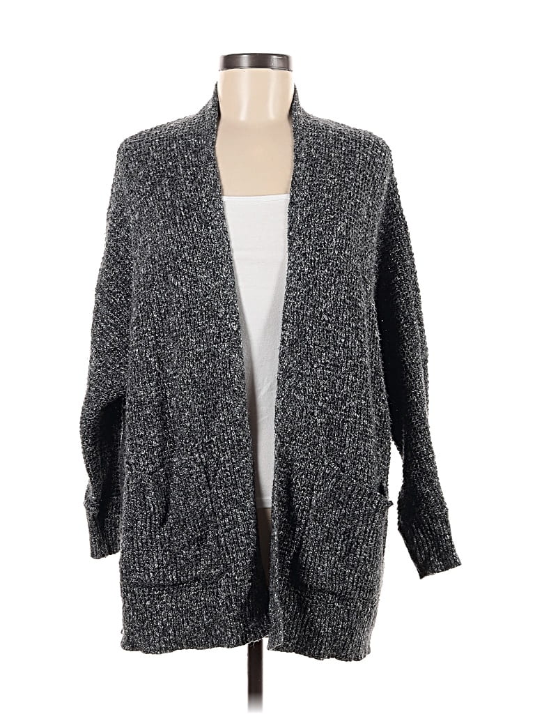 Pre-owned American Eagle Outfitters Cardigan Sweater In Gray